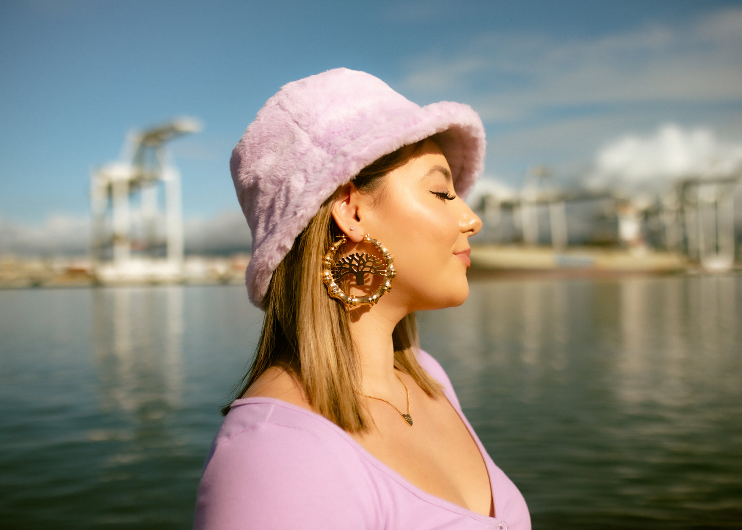 Aretes Bambú de Oakland