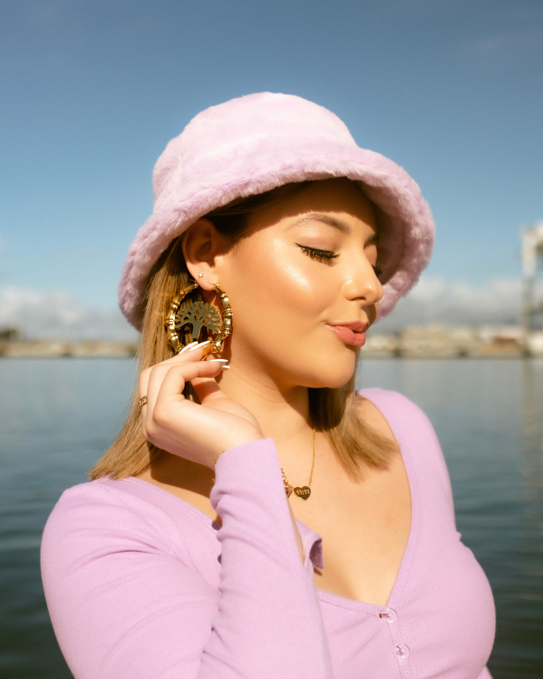 Aretes Bambú de Oakland