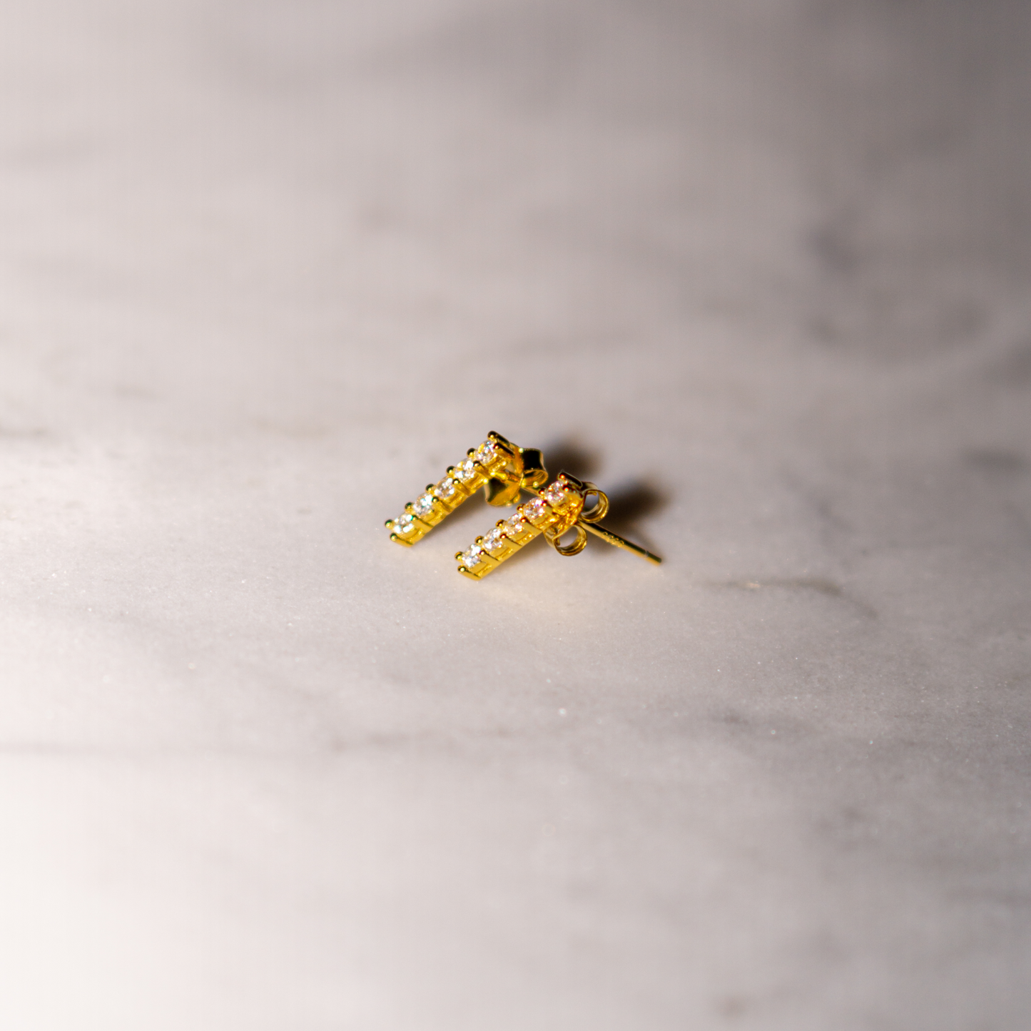 Women's and Girls 18k Gold Plated Earrings; Shiny Earrings; Simple Earrings; Rhinestone Earrings. Cubic zirconia stone earrings. Small earrings. Affordable Earrings and Jewelry; Cute Earrings; Cubic Zirconia Earrings; Small Jewelry Business.