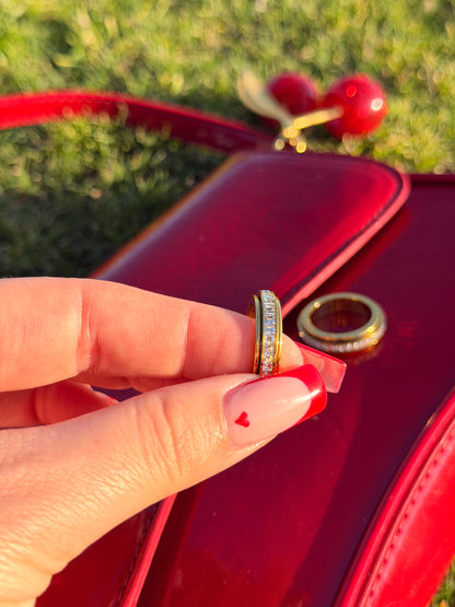 Sparkly Spinning Fidget Ring