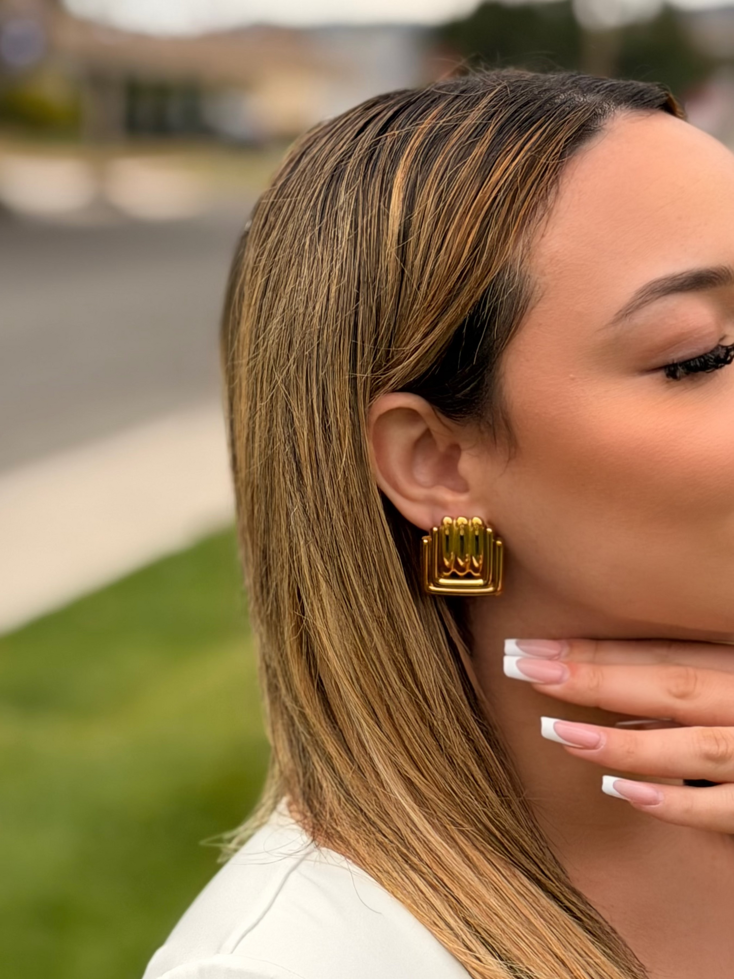 Elegant Chunky Earrings