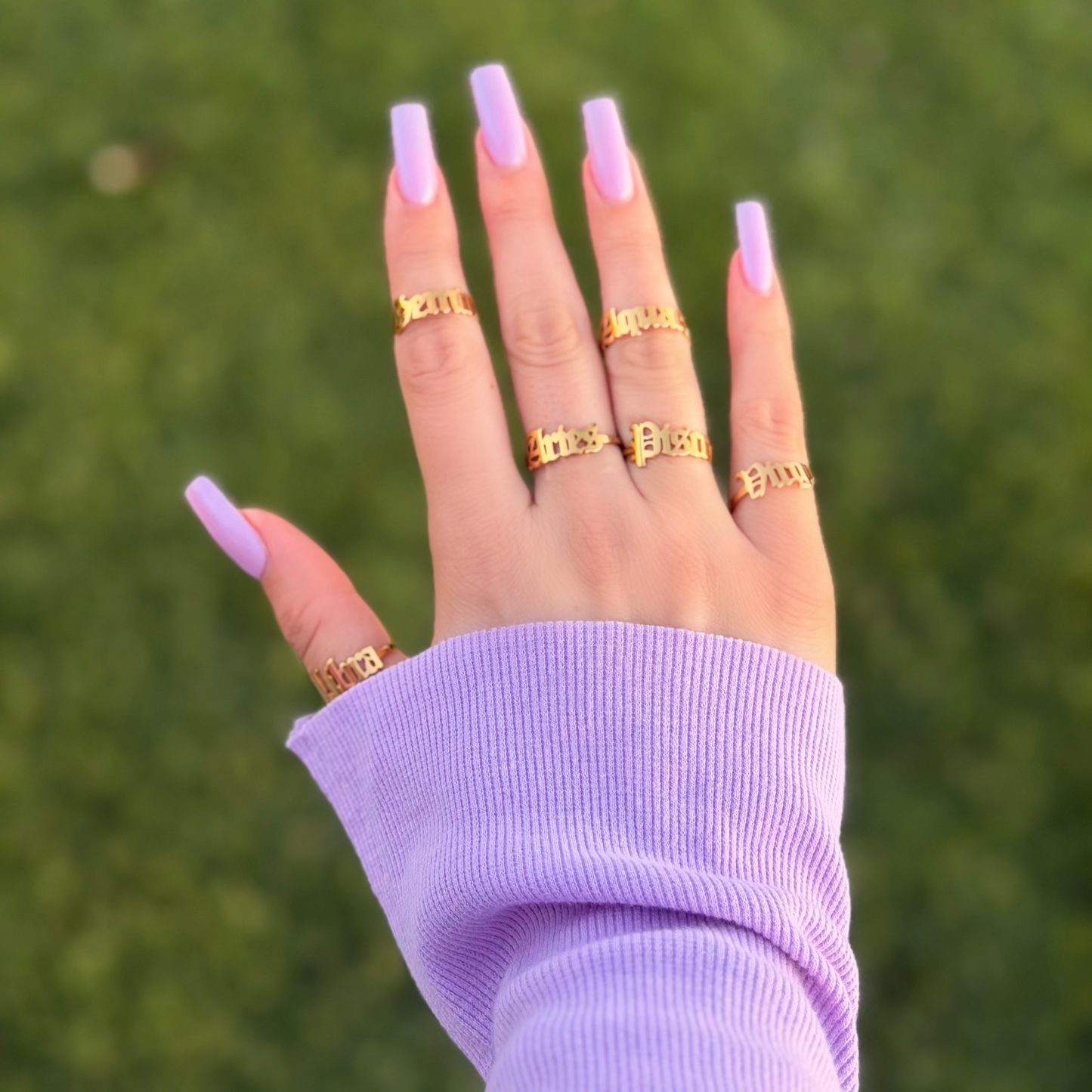 Zodiac Rings (Adjustable)