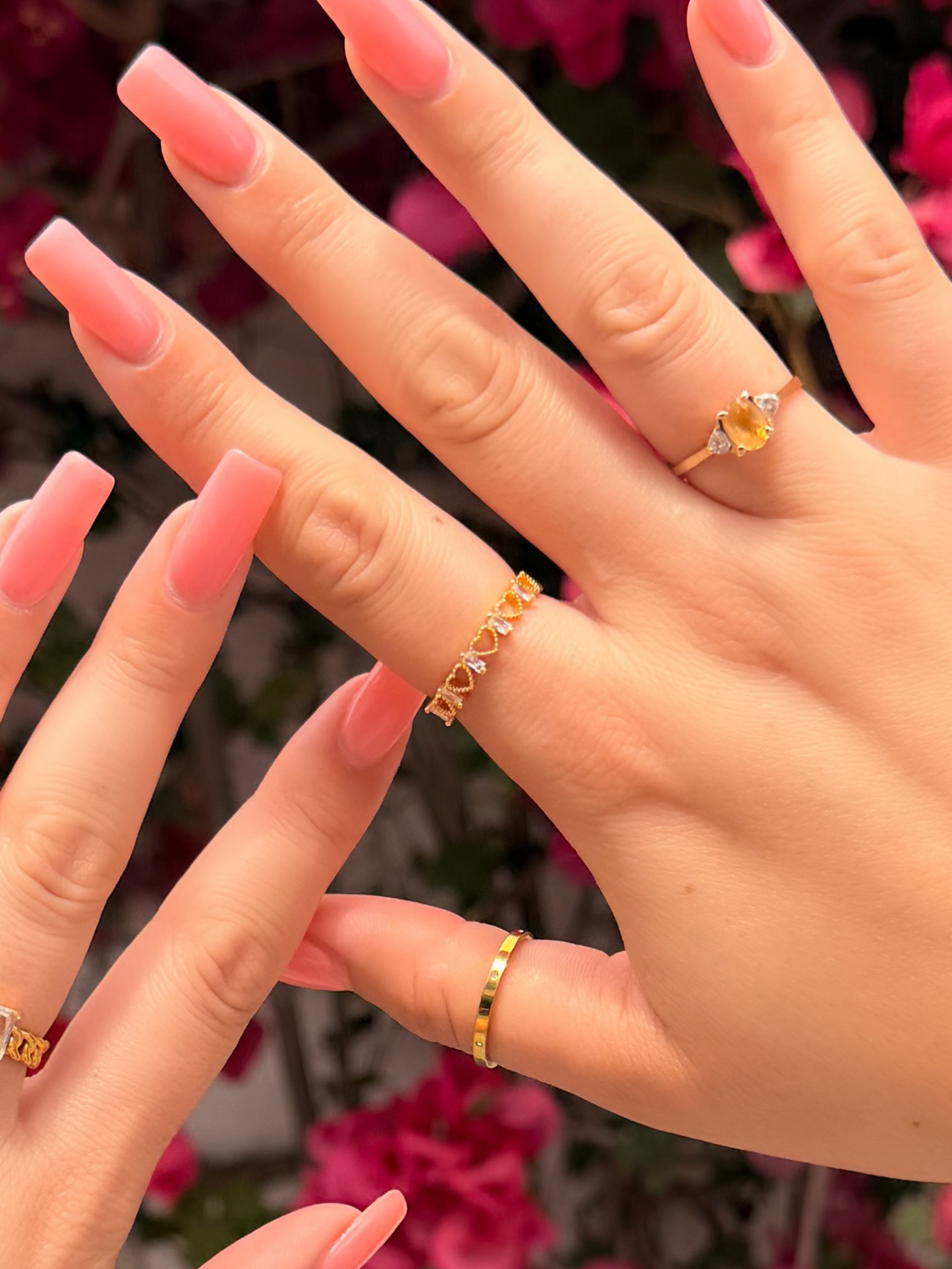 Shiny Hearts Ring