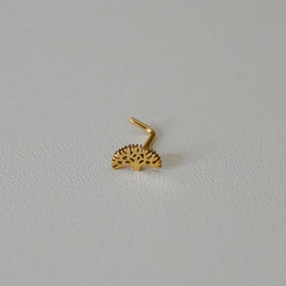 Oakland Tree Nose Ring