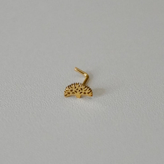 Oakland Tree Nose Ring