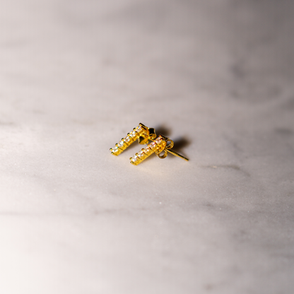 Women's and Girls 18k Gold Plated Earrings; Shiny Earrings; Simple Earrings; Rhinestone Earrings. Cubic zirconia stone earrings. Small earrings. Affordable Earrings and Jewelry; Cute Earrings; Cubic Zirconia Earrings; Small Jewelry Business. 